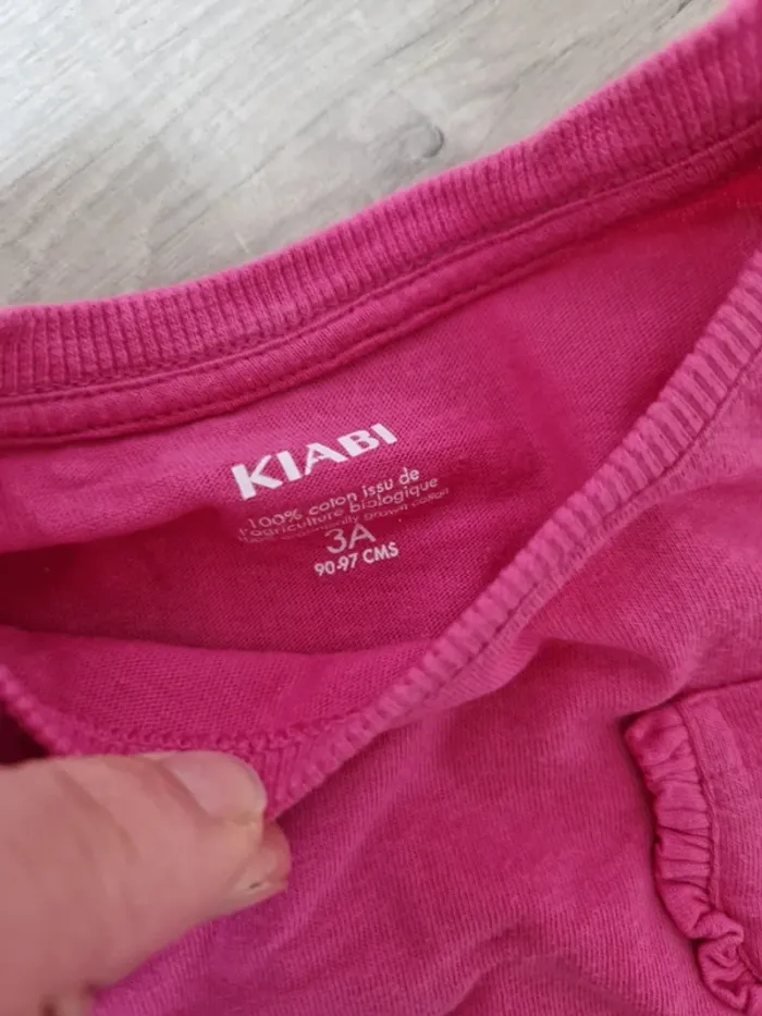 Lot de 2 t-shirt Kiabi - photo numéro 3
