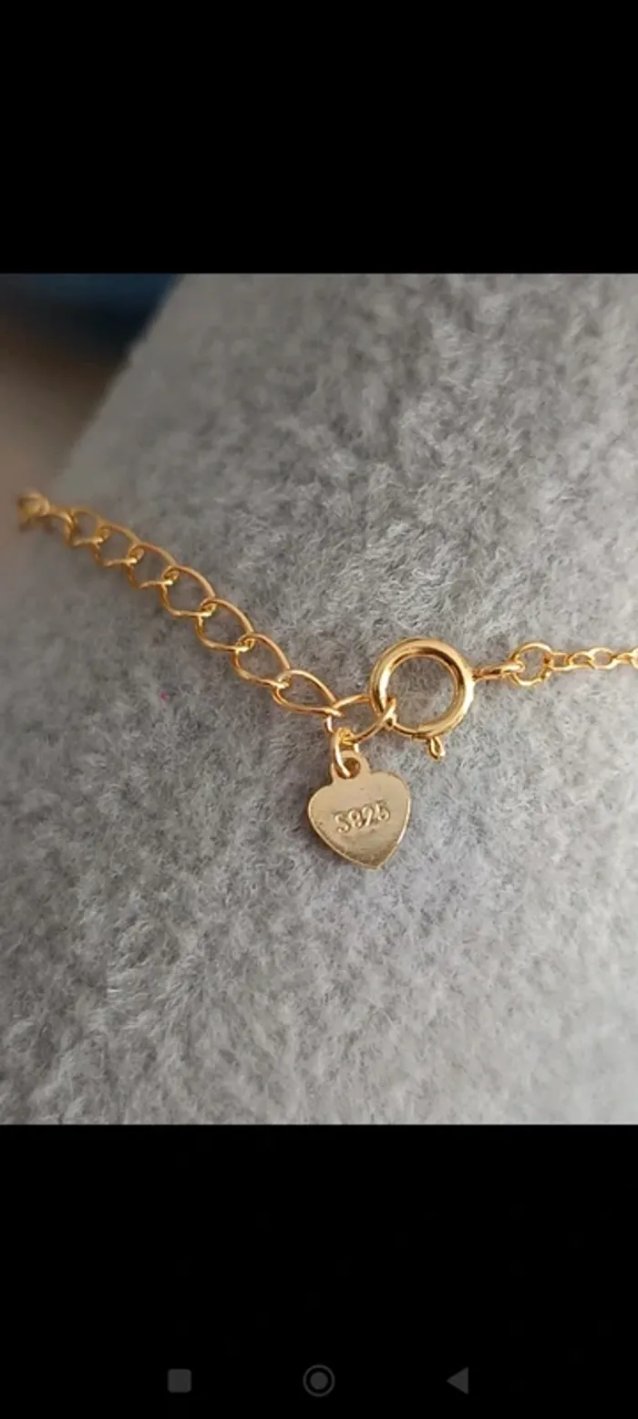 Bracelet v doré argent s925 - photo numéro 3