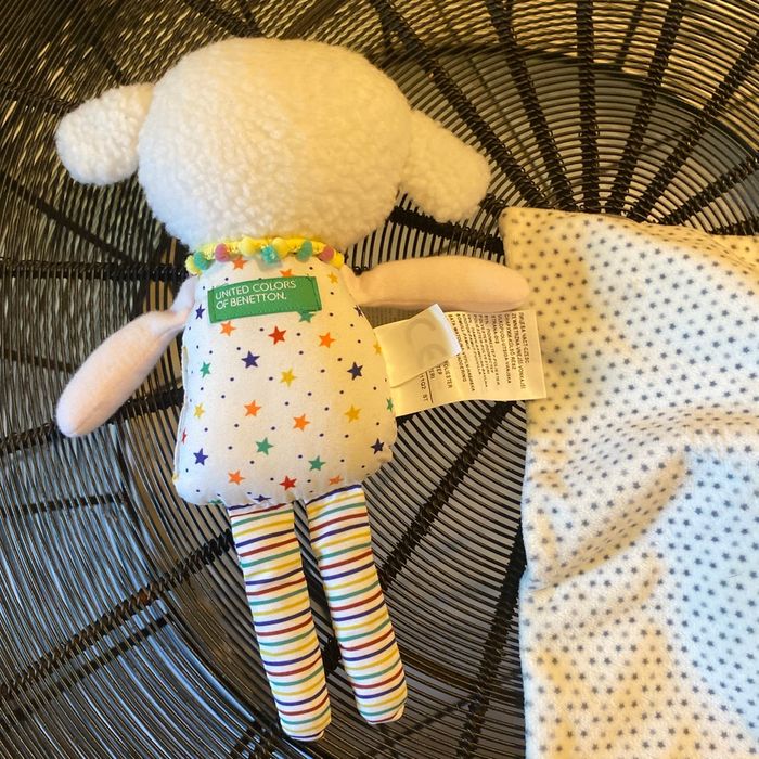 Lot doudou de secours et son lama benetton - photo numéro 3