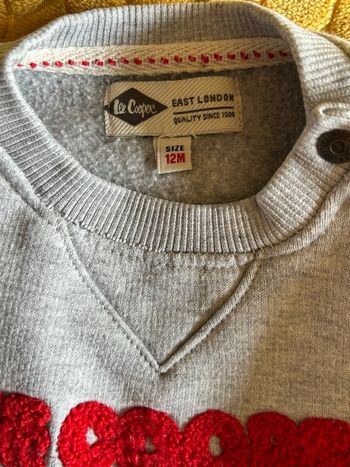 Pull Lee Cooper bébé garçon 12 mois