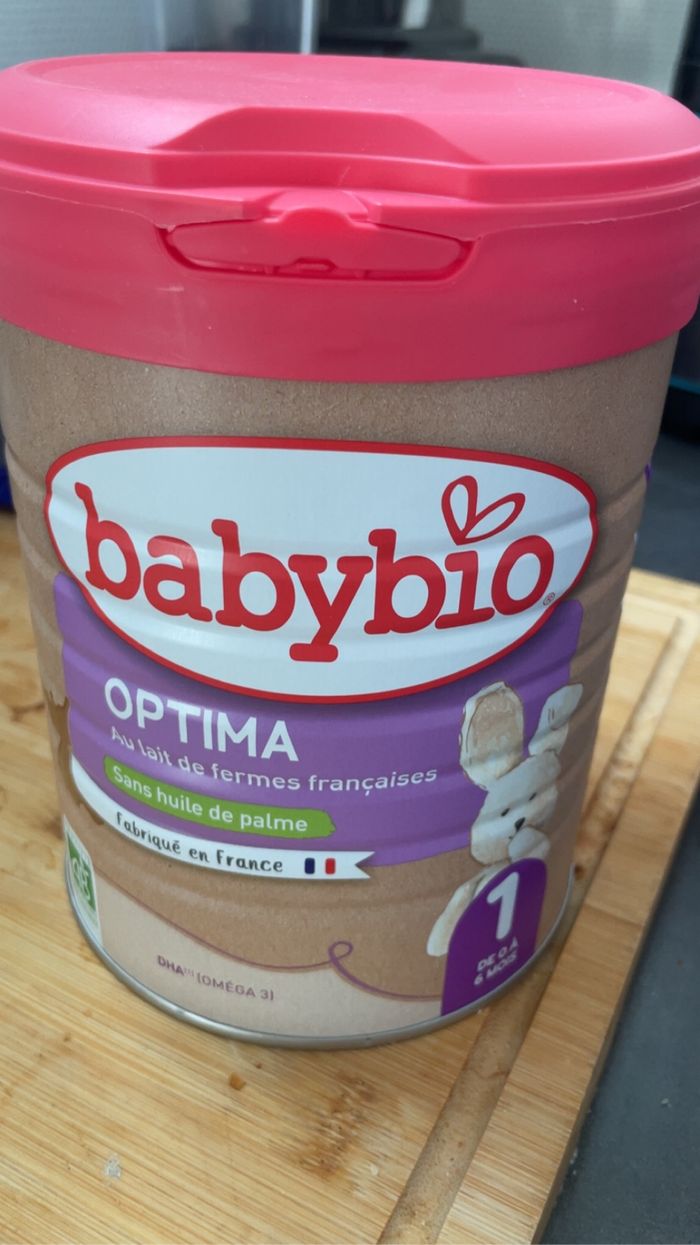 Lait babybio