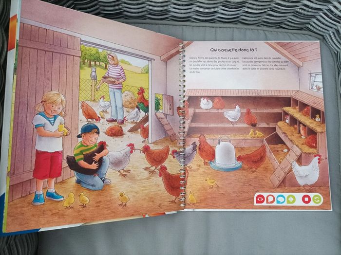 Joli livre tip toi "je découvre la ferme" - photo numéro 5