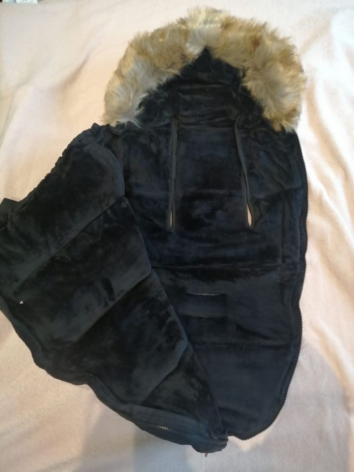 Gigoteuse imperméable noire – polaire , nid d'ange, sac de couchage - photo numéro 7