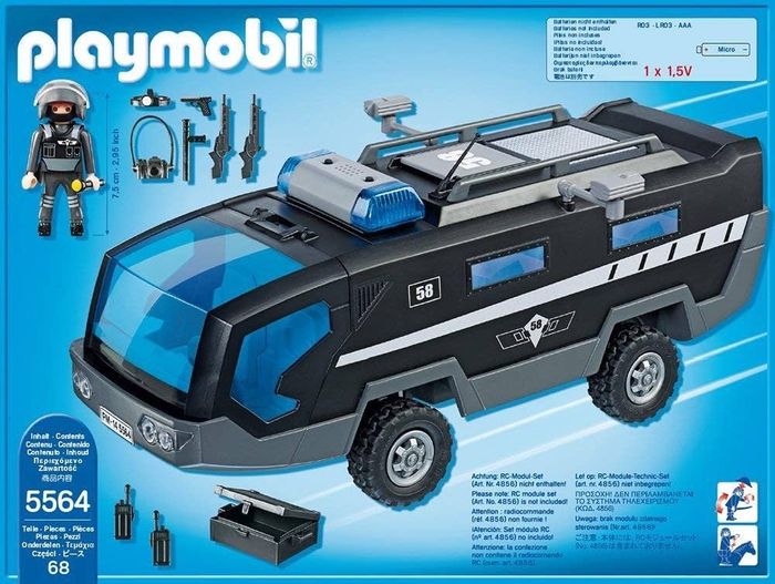 Playmobil Police Forces spéciales 5564