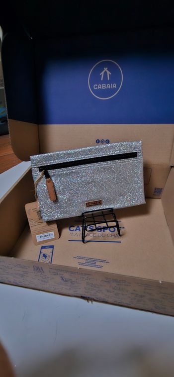 Pochette Cabaïa édition limitée Bûche de Noël