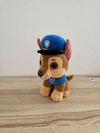 PELUCHE CHASE POLICE PAW PATROL TY PATROUILLE
