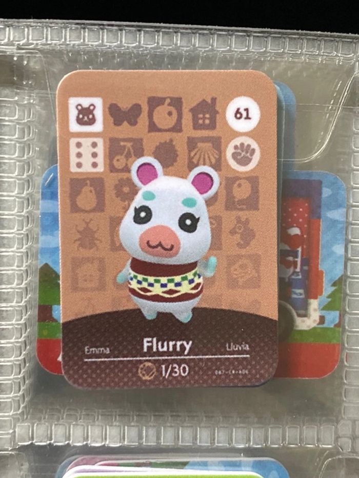 mini carte amiibo flurry