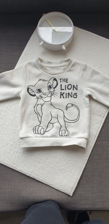 Pull roi lion 9 mois