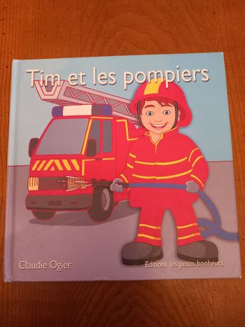 Livre Tim et les pompiers