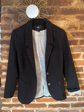 Blazer noir H&M