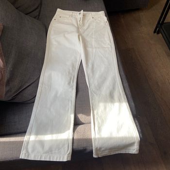 Jeans femme blanc stradivarius