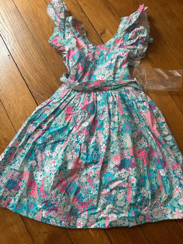 Magnifique robe neuve 3 ans jacadi Liberty neuve avec étiquette - photo numéro 4