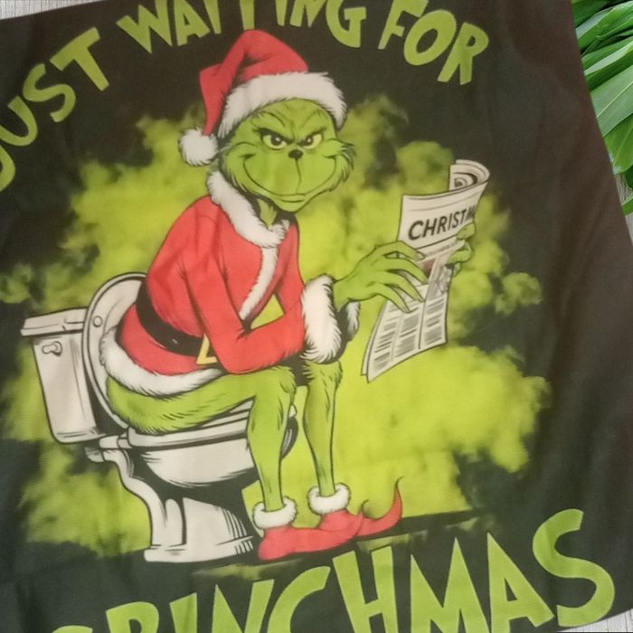 Housse de coussin Grinch Noël - photo numéro 2
