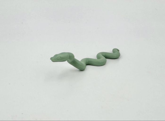 Lego Animaux Harry Potter : le Serpent Basilic couleur Sand Green - NEUF - photo numéro 2