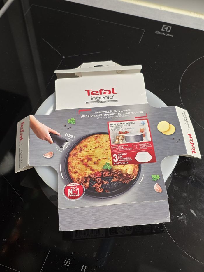 Tefal Ingenio – couvercles hermétiques 16 cm et 18 cm - photo numéro 1