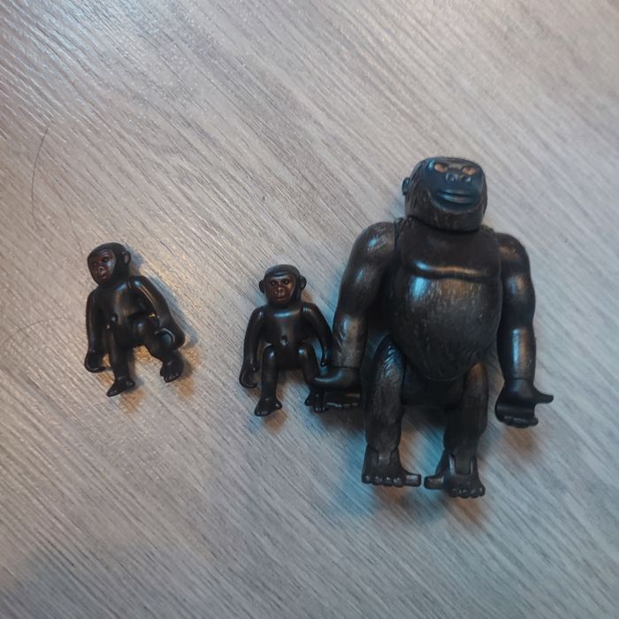 Playmobil 6639 gorille avec bébés complet