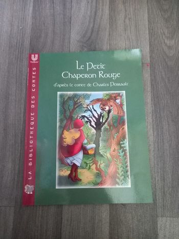 Livre le petit chaperon rouge