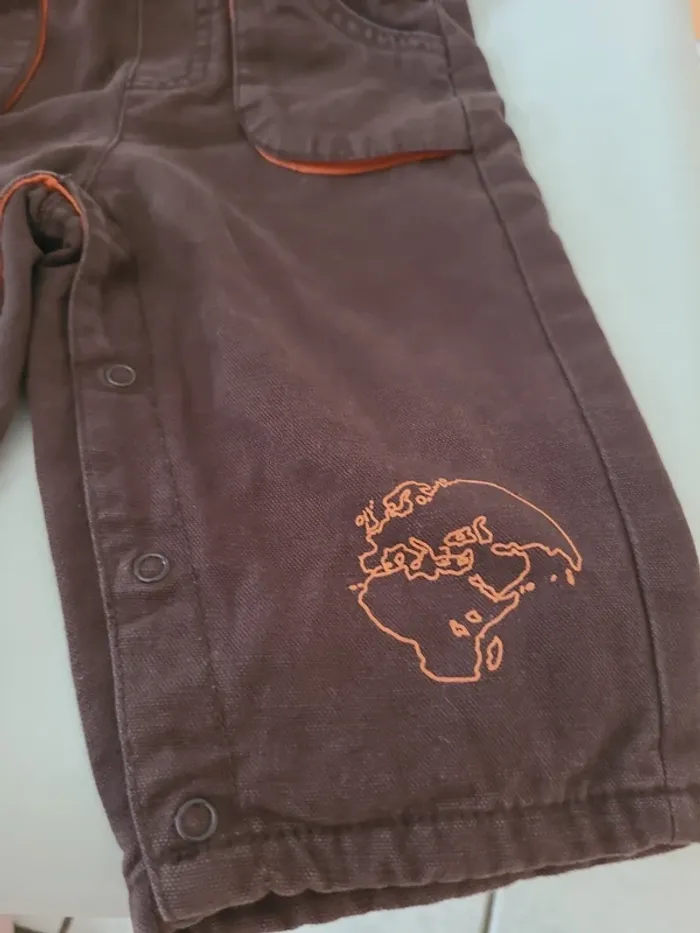 Lot salopette pantalon bébé garçon - photo numéro 2