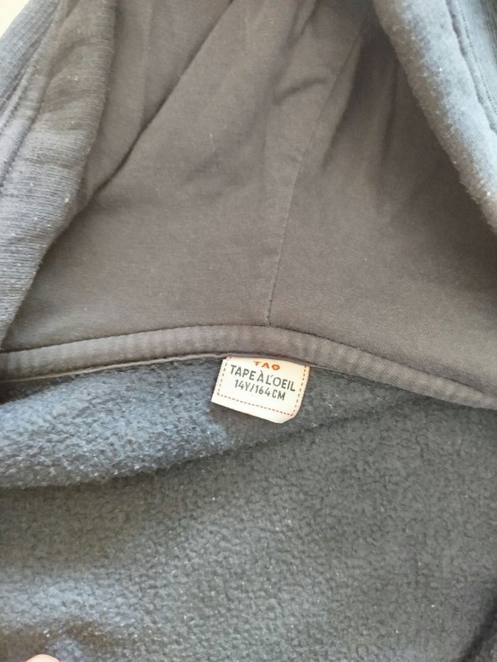 Gilet zippé à capuche Tape à l'oeil - photo numéro 3