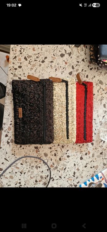 Pochette a sequin cabaia