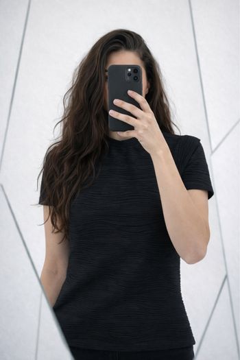 T-shirt Noir Zara 