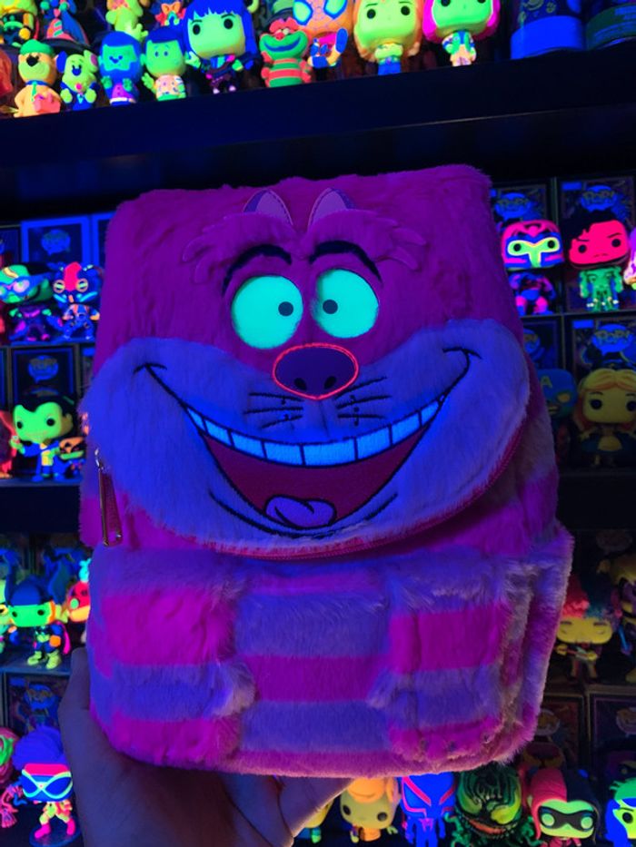 Loungefly Disney Alice Wonderland Cheshire Plush - photo numéro 2