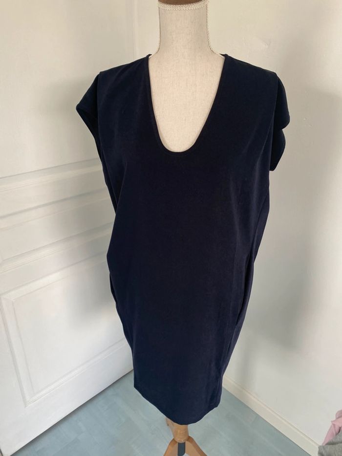 Robe courte marine orfeo taille M