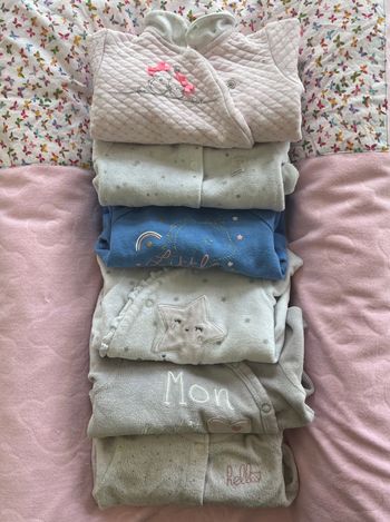 Lot de 8 pyjama 1mois