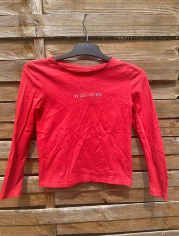 Tee shirt manche longue enfant