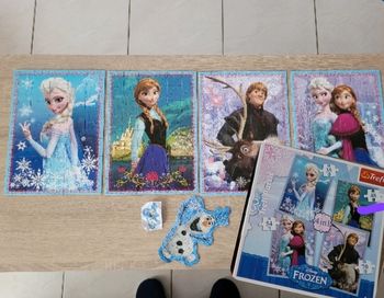 Puzzles Reine des neiges Disney