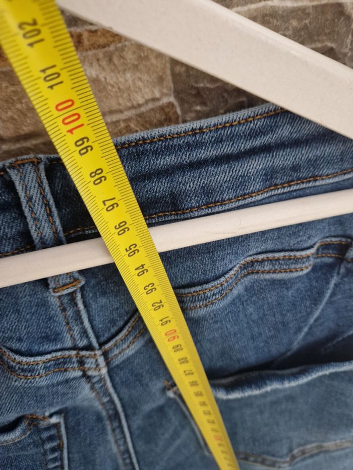 1 pantalon jean extensible taille 42 bleu marque Laulia - photo numéro 8