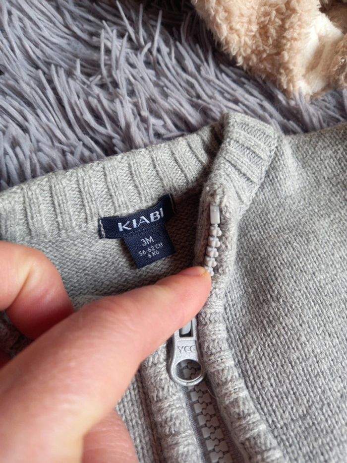 Lot de 2 gilets 3 mois - photo numéro 4