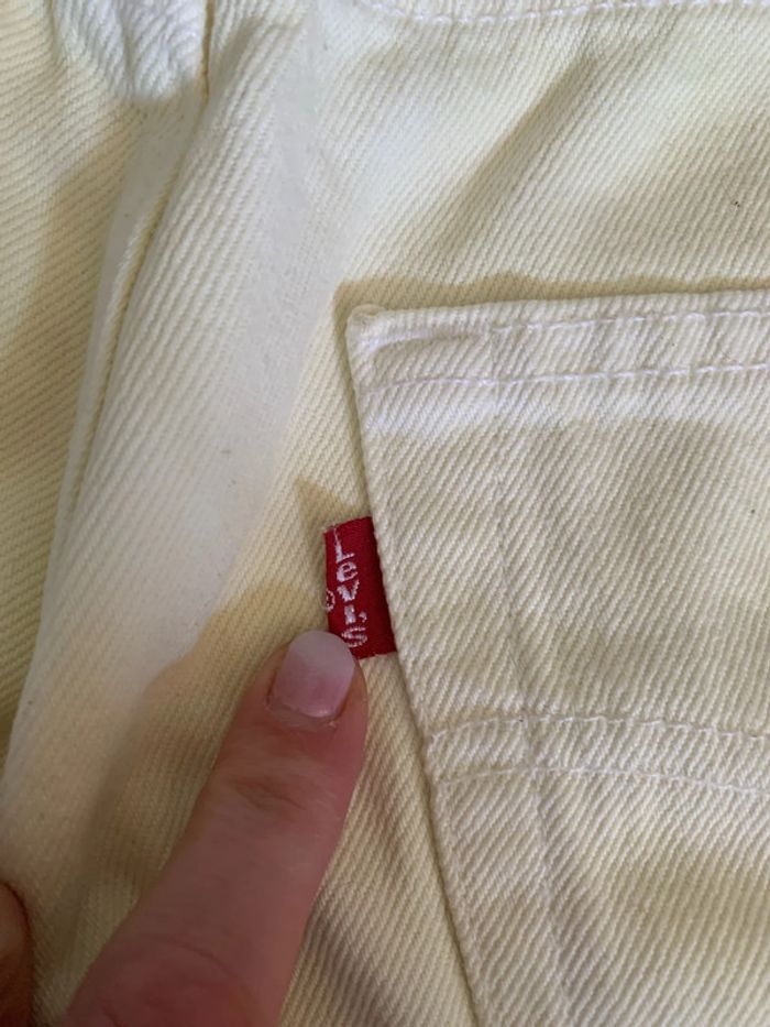 Short levis jaune W30 - photo numéro 4