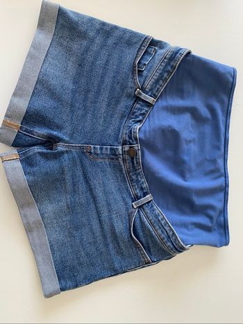 Short de grossesse en jean