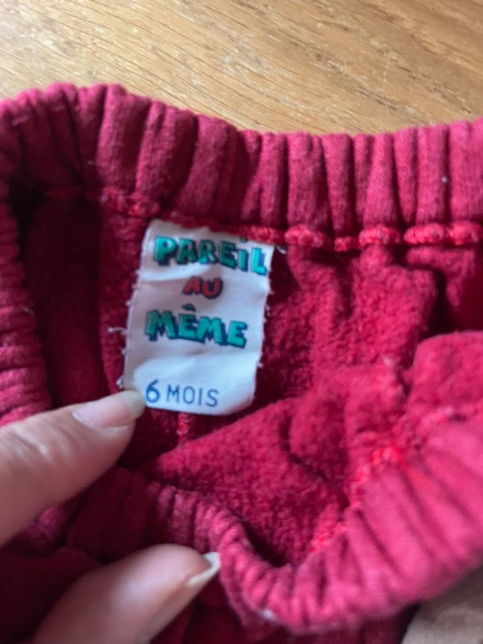 Lot 2 pantalon jogging 6 mois - photo numéro 2