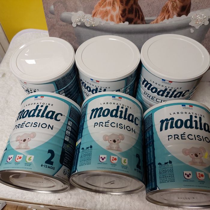 Lot de 6 boîtes de lait Modilac 2 - photo numéro 2