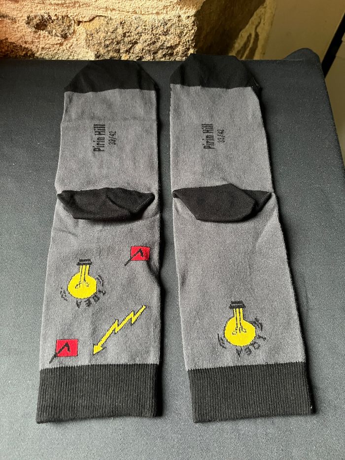 Chaussettes rigolotes 39/42 Neuf - photo numéro 3