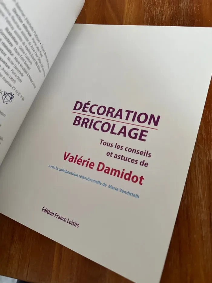 Livre, décoration et bricolage, tous les conseils, astuces de l’émission D&co - photo numéro 5