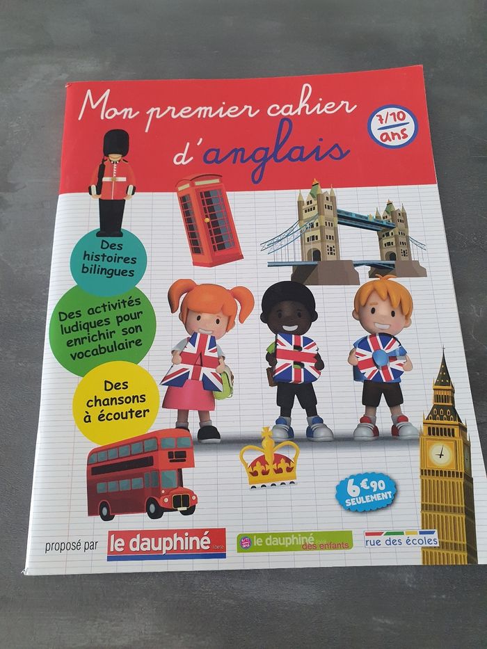Mon premier cahier d'anglais 7/10ans