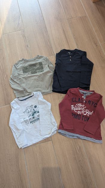 Tee shirts manches longues 