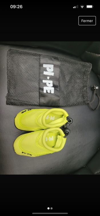 Chaussure pour aller dans l’eau