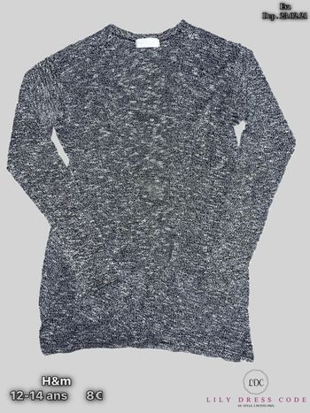 🩶 gilet fin gris chiné SOLDÉ -90% 🩶