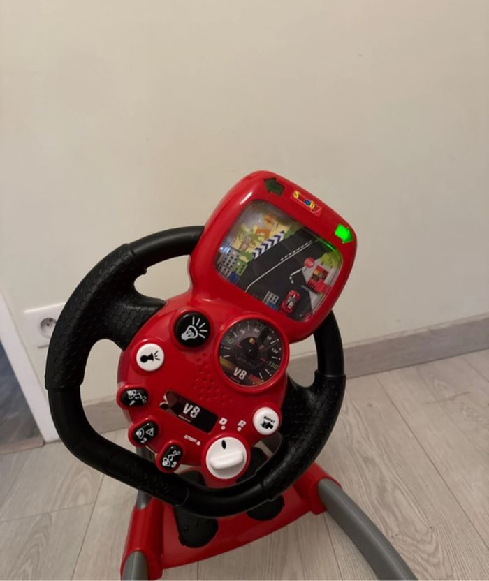 🚗 Voiture simulateur de conduite pilote V8 driver - très bon état - 3 ans - smoby - photo numéro 8