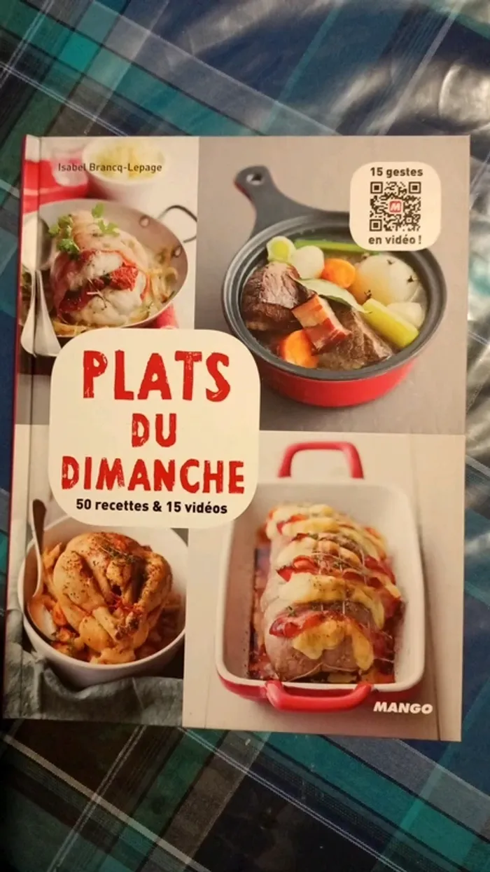 Magnifique livre de recettes des Plats du dimanche