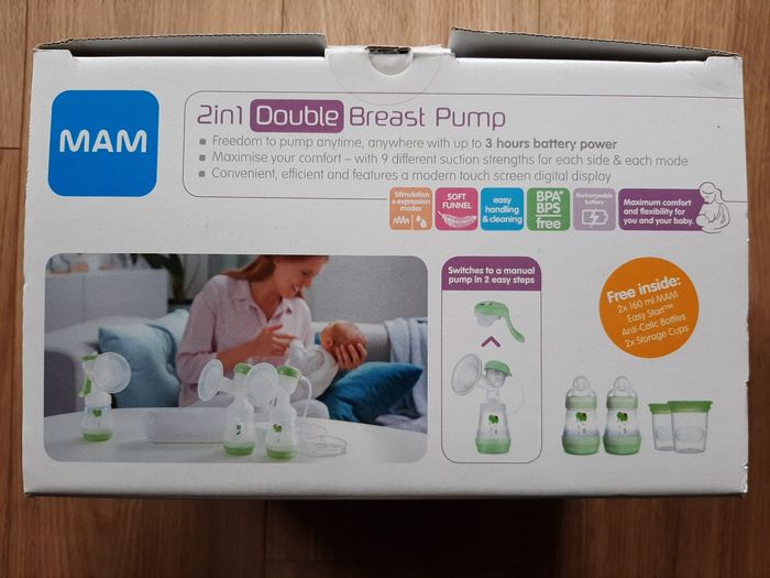 Tire-lait électrique double pompage MAM - photo numéro 3