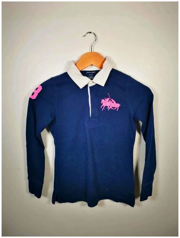 C30 polo marine Ralph Lauren 8-10 ans
