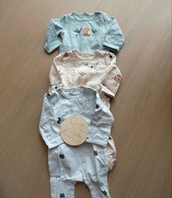 Lot pyjamas coton Kiabi 