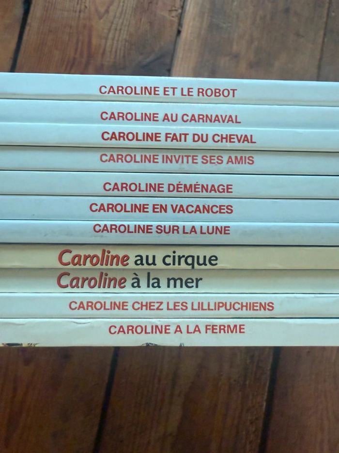 État satisfaisant moyen lot de 11 livres albums Caroline vintage Pierre Probst - photo numéro 14