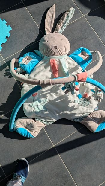 Tapis éveil doudou et compagnie lapin