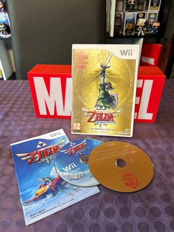 Jeu de wii the légend of zelda skyward